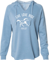 Live Love Ride Cozy Lightweight Hoodie