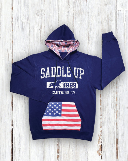 SADDLE UP USA HOODIE
