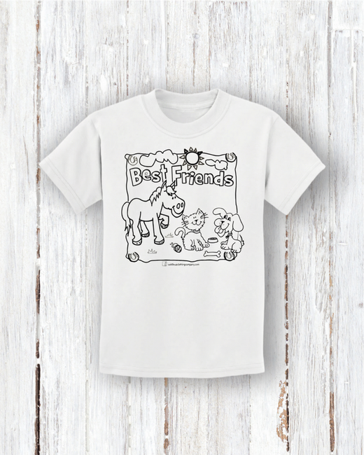 Color Me Again! Best Friends Tee