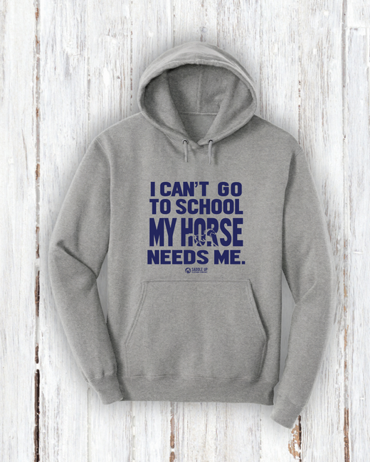 I Can’t Go to School—My Horse Needs Me