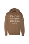 Trailrides, Campfires & Sippin' On Wine  Hoodie